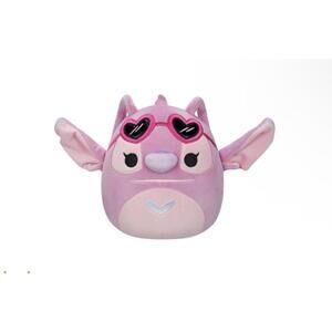 Squishmallows Disney Valentine Angel Plush with Heart Sunglasses